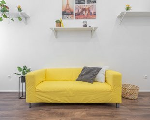 Мебель в желтых тонах – вызов стандартным решениям в Бакале - bakal.magazinmebel.ru | фото