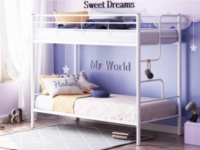 Двухъярусная кровать Севилья-4 белый в Бакале - bakal.magazinmebel.ru | фото
