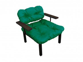 Кресло Дачное зелёная подушка в Бакале - bakal.magazinmebel.ru | фото