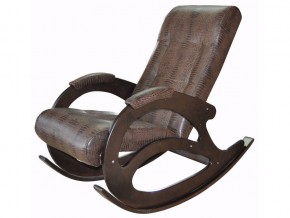 Кресло-качалка К 5/1 коричневый крокодил в Бакале - bakal.magazinmebel.ru | фото