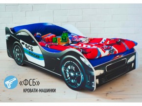 Кровать детская машина ФСБ в Бакале - bakal.magazinmebel.ru | фото