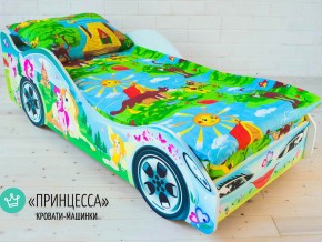Кровать детская машинка Принцесса в Бакале - bakal.magazinmebel.ru | фото