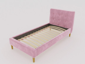 Кровать Пайли 900 розовый в Бакале - bakal.magazinmebel.ru | фото