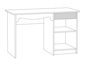 Стол письменный 12.24 Флоренция в Бакале - bakal.magazinmebel.ru | фото - изображение 2