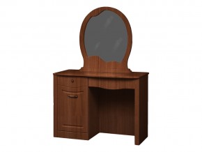 Стол туалетный с зеркалом Ева 10 темный в Бакале - bakal.magazinmebel.ru | фото